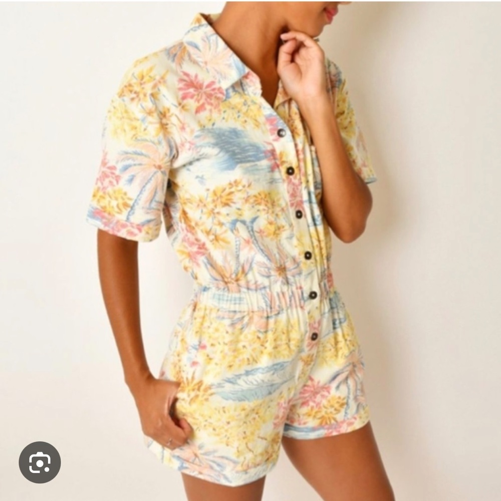 NWT Billabong X Wrangler Cali Sun Romper - Picture 4 of 12